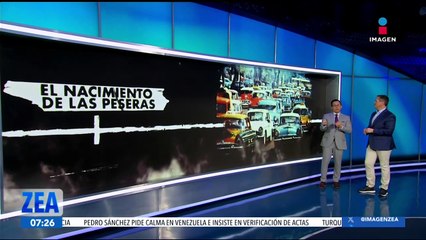 La historia y evolución de las "peseras" de la Ciudad de México