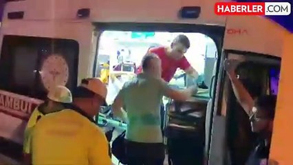 Keşan'da kamyonetin çarptığı otomobilde kadın yaralandı