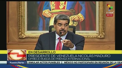 Presidente Maduro reiteró condena a las sanciones contra Venezuela