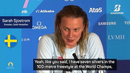 Women's 100m freestyle gold medallist reveals she nearly withdrew from event