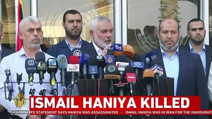 Download Video: Hamas political leader Ismail Haniyeh assassinated in Tehran: Reports