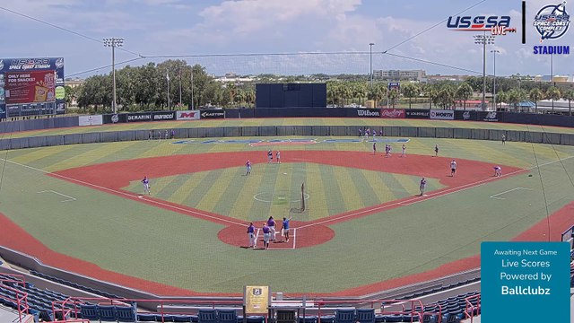 Space Coast Stadium Multi-Cam - Fastpitch AAG (2024) Tue, Jul 30, 2024 7:40 AM to 9:41 PM