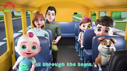 Wheels on the Bus | Baby Songs | Baby JoJo Nursery Rhymes & Kids Songs