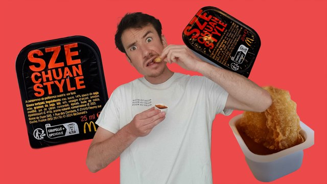 JO Paris 2024 : la « fausse » sauce szechuan de McDonald's