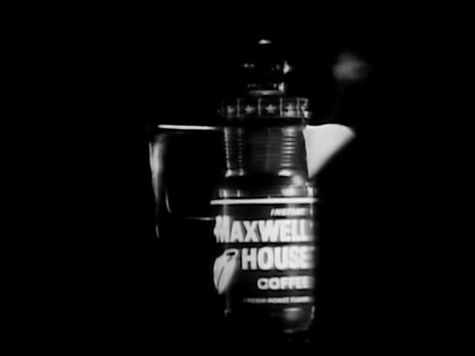 1960s boop a boop a boop boop Maxwell House TV commercial