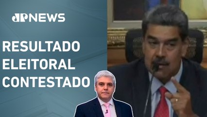 Nicolás Maduro diz estar disposto a ser investigado por suposta fraude nas eleições; Favalli analisa