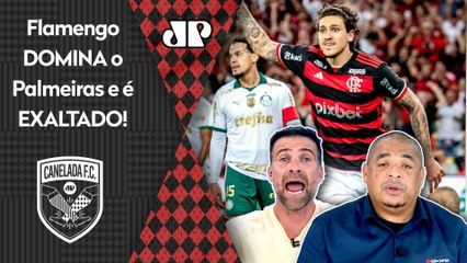 "FOI UM SHOW!!! O Flamengo AMASSOU, o Palmeiras foi COVARDE, e EU FALO que..." 2 a 0 GERA DEBATE!