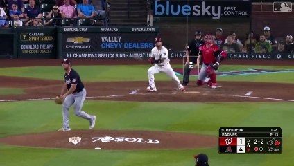 MLB: José Herrera impulsa una carrera en victoria de Arizona