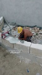 Funny construction workers
