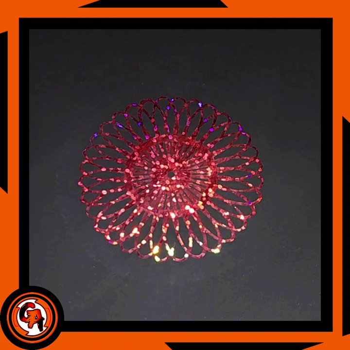 (VIDEO #11) ️️ DIBUJANDO un hermoso diseño geométrico con marcadores de colores y un espirógrafo.