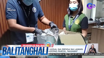 Halos P8M halaga ng ilegal na droga na laman ng tatlong abandonadong parcel, nasabat | Balitanghali