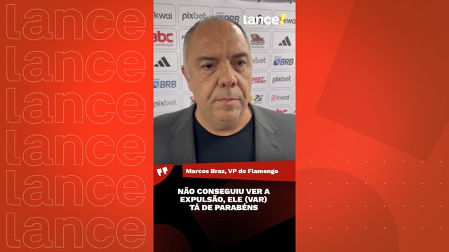 Marcos Braz ironiza VAR lance polêmico entre Flamengo x Palmeiras: “Tá de parabéns”