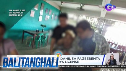 Lalaki, arestado dahil sa pagbebenta ng pekeng driver's license | Balitanghali