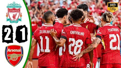 Arsenal vs Liverpool 1-2 Full Match-Highlights - Friendly 2024