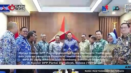 Partai Demokrat Terima Kunjungan MPR RI