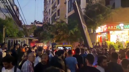 Israel claims it’s killed Hezbollah’s top military commander in Beirut airstrike _ BBC News-(720p)