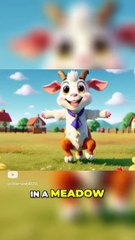 Playful Goat  Dancing, Jumping, and Exploring in the Meadow