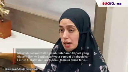 Sambil Menahan Tangis, Fairuz Cerita Sempat Tutupi Kondisi Sonny Septian dari King Faaz