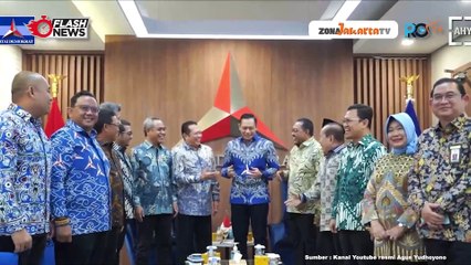 PARTAI DEMOKRAT TERIMA KUNJUNGAN PARA PIMPINAN MPR RI BAHAS BIAYA POLITIK DAN PERAN WAKIL RAKYAT