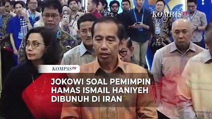 Tải video: Jokowi Kecam Keras Aksi Pembunuhan Pimpinan Hamas Ismail Haniyeh di Iran