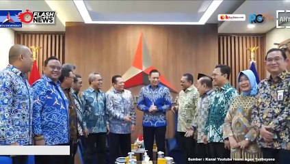 Partai Demokrat Terima Kunjungan Para Pimpinan MPR RI Bahas Biaya Politik dan Peran Wakil Rakyat