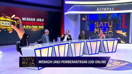 Pemain Judi Online, Satgas: Semua Sudah Kita Coba dan Lakukan untuk Judi Online | SATU MEJA