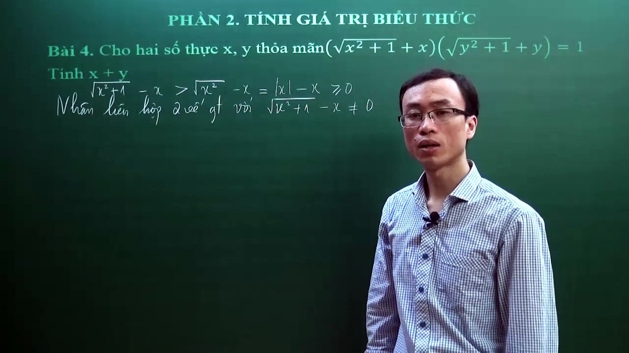 6. Bài 02. Tính giá trị biểu thức. (Luyện thi vào 10 Chuyên Toán CT1 ) - HOCMAI 2024-05-13 15_37