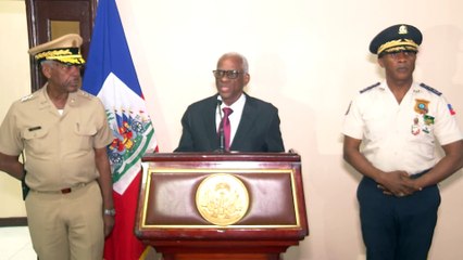 Retour du Président Edgard Leblanc de la Caricom