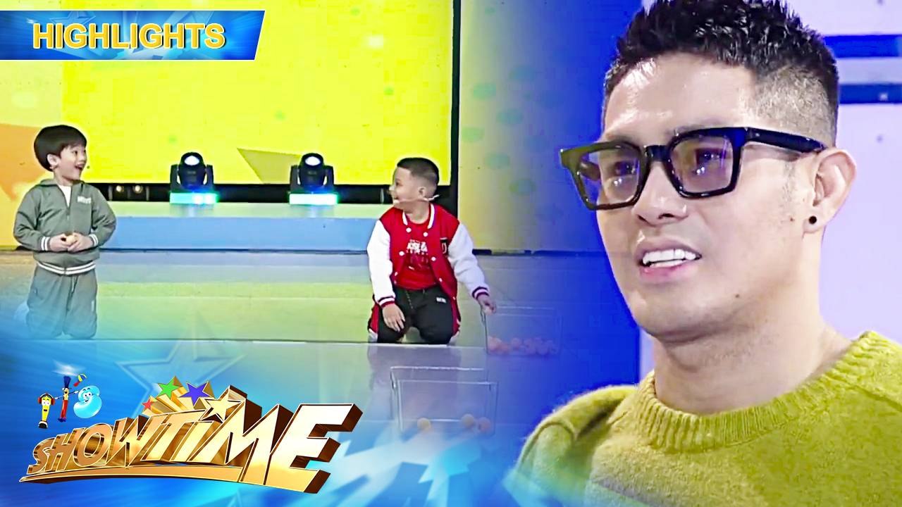 Ion, pinagpawisan sa kaba dahil sa Bata Bata Pick! | It’s Showtime | Bata Bata Pick!