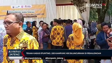 Tekan Kasus Stunting, 285 Kampung KB Diluncurkan di Pekalongan