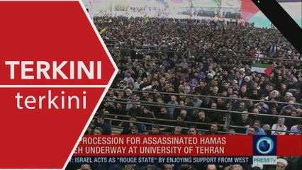 [TERKINI] Ismail Haniyeh Dihormati dalam Upacara Terakhir di Tehran 🇮🇷