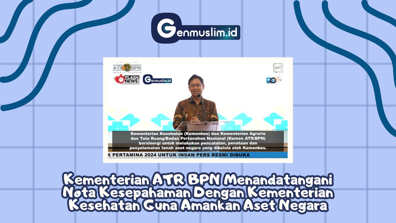 Kementerian ATR/BPN Menandatangani Nota Kesepahaman dengan Kementerian Kesehatan Guna Amankan Aset Negara