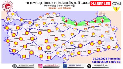 Orta ve Doğu Karadeniz'de Sağanak Yağış Bekleniyor