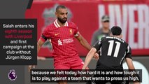 Slot praises Liverpool role model Salah