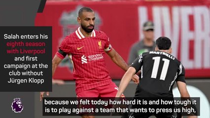 Slot praises Liverpool role model Salah