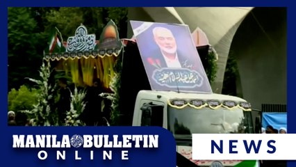 Download Video: Funeral for killed Hamas leader Ismail Haniyeh in Tehran