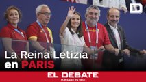 La Reina Letizia sigue apoyando a los atletas españoles viendo a la selección de waterpolo femenina