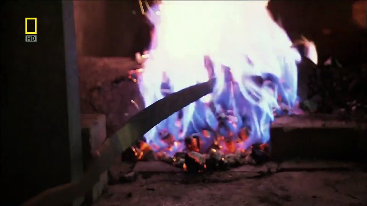 Forging a Katana ( Japanese Samurai Sword )