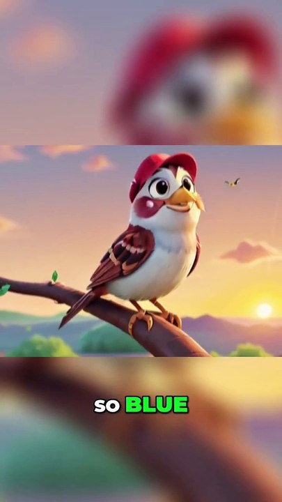 The Joyful Flight of the Sparrow  A Cheerful Sight in the Morning