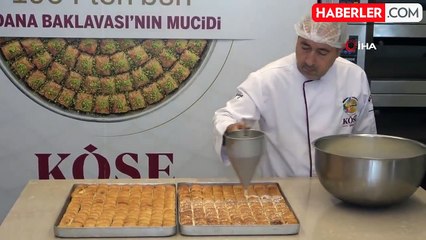 Adana sıcağı 'Soğuk baklava'ya talebi arttırdı