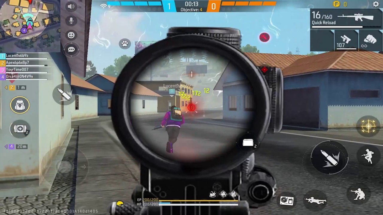 Free Fire Full Agressive  #freefire #totalgaming