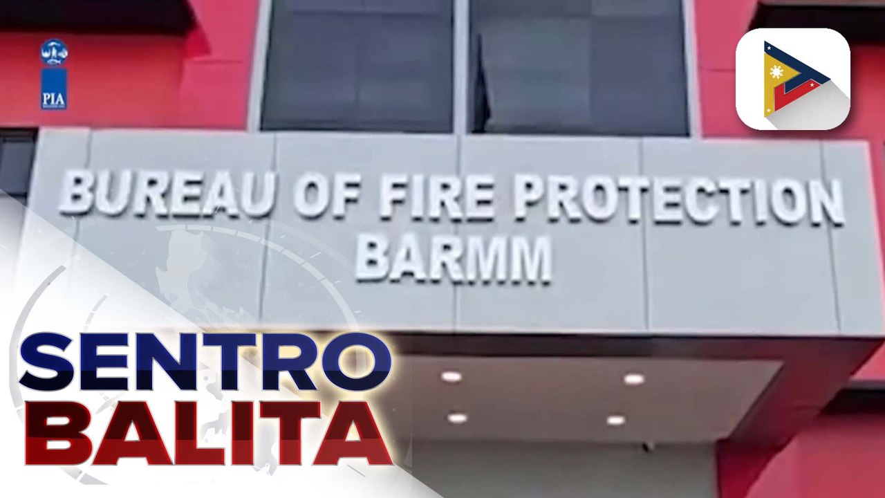 Bagong regional headquaters ng BFP-BARMM, binuksan na