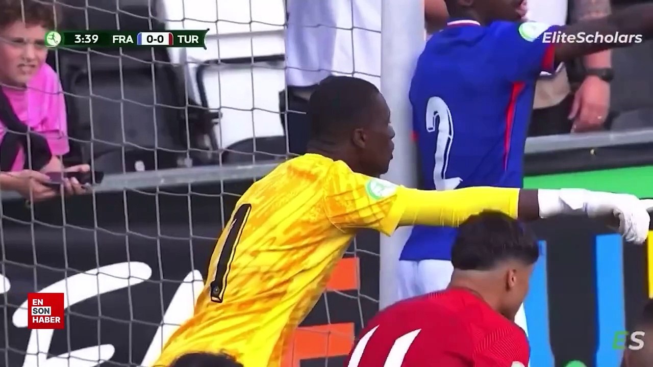 Yiğit Fidan gol - Türkiye U19 - Fransa U19 maçı