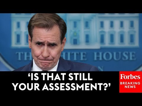 Reporter Presses John Kirby After Stating Fears Of All-Out War In The Middle East Were ‘Exaggerated’