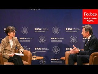 Sec. Antony Blinken & Singapore Ambassador Discuss Security & Prosperity In The Indo-Pacific