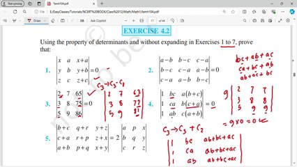 Determinant Solution