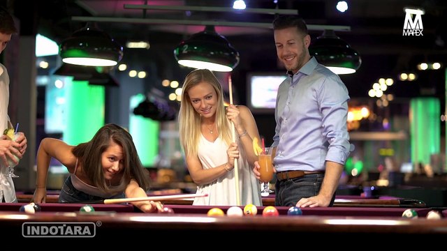 BILLIARD AMERICAN STYLE - MAPEX ALLENATORE 9FT BILLIARD POOL TABLE MPA-002