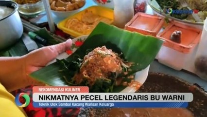 Pecel Legendaris Bu Warni, Razia Kelezatannya Ada di Sini