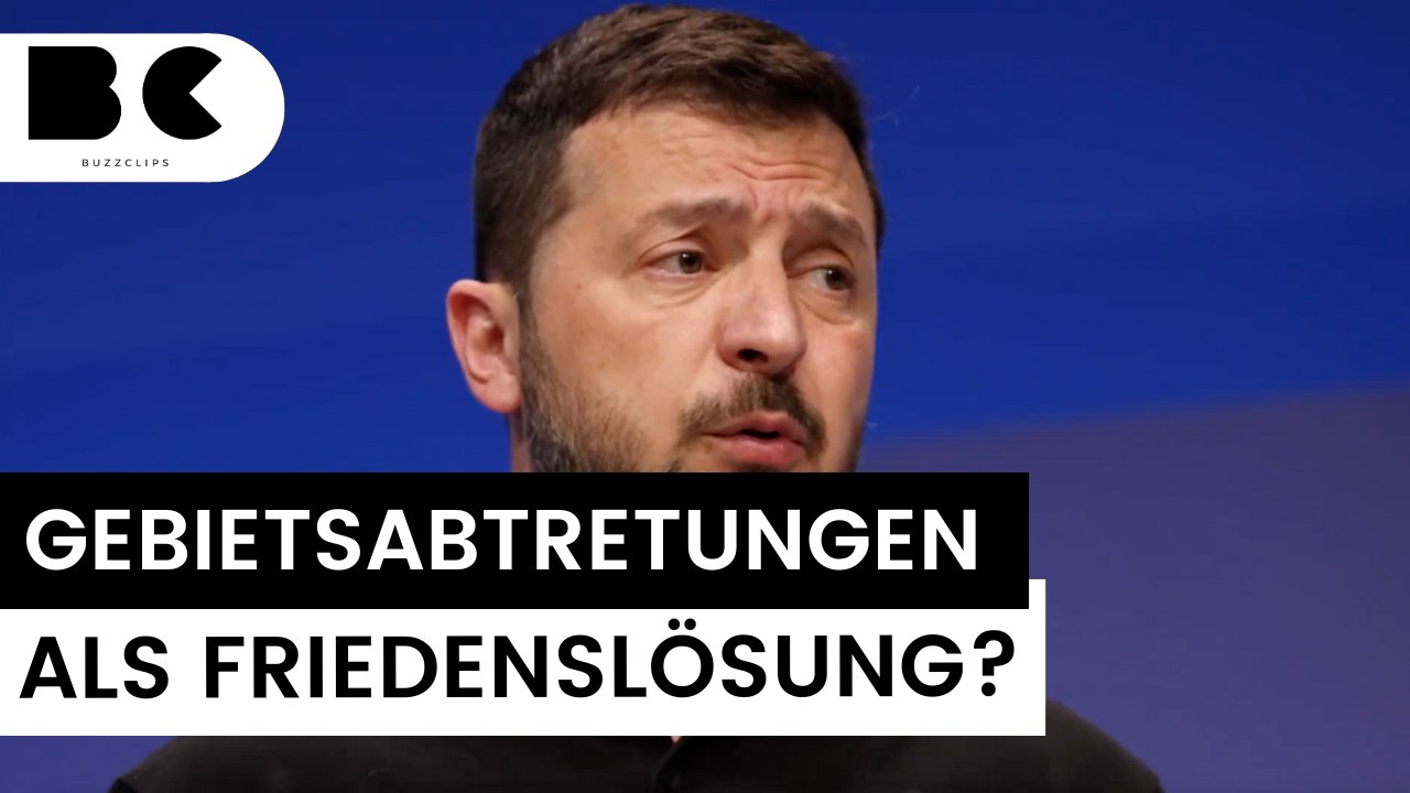 Selenskyj über Gebietsabtretungen an Russland