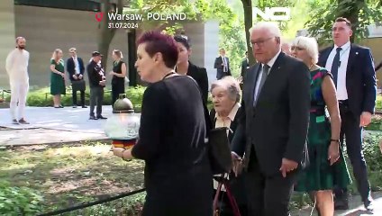 WATCH: Steinmeier asks for forgiveness 80 years after Warsaw Uprising